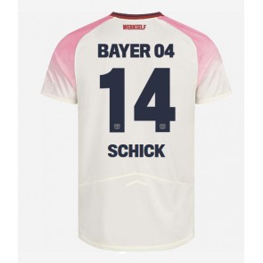 Bayer Leverkusen Patrik Schick #14 Udebanetrøje 2025-26 Kortærmet